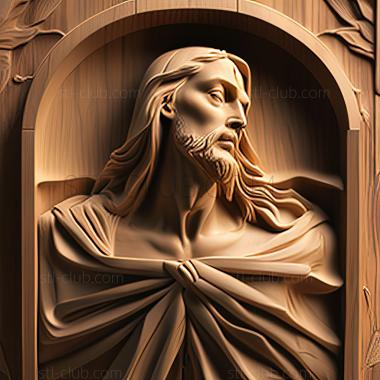 3D model st jesus (STL)